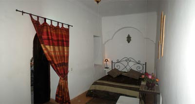 Chambre Loubna sur la coursive du riad marrakecg