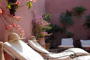 Terrasse riad